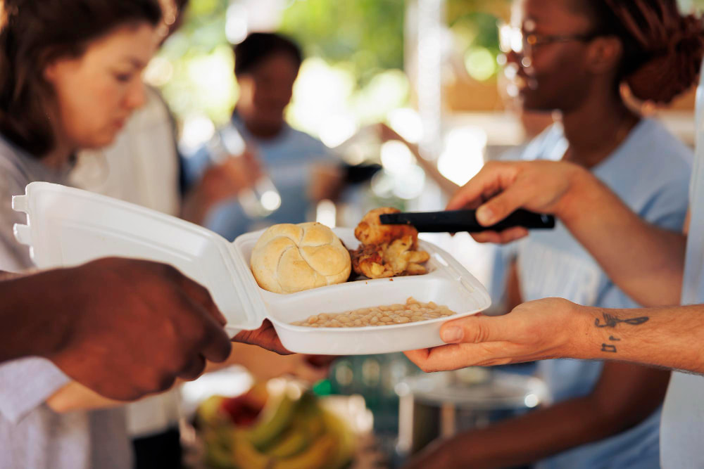 Providing food for families