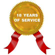 18 years of  service